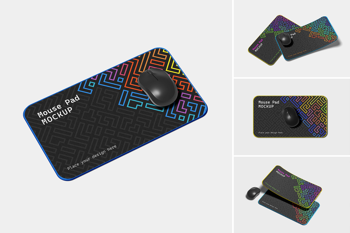 High Quality Mouse Pad Mockup, a Pens & Pencil Mockup by Onezero (Photo 1 of 5)