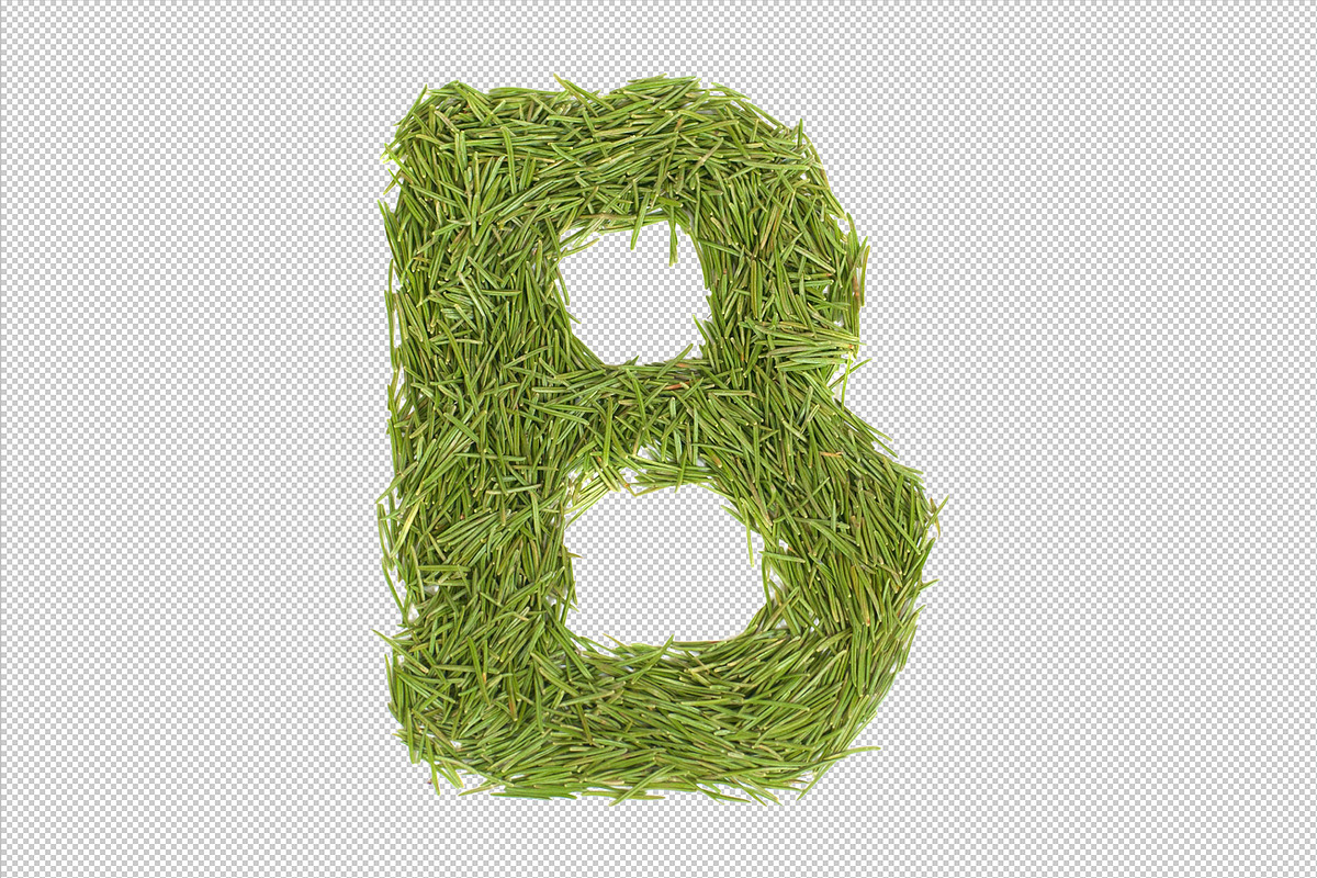 Green font alphabet A-Z preview 3