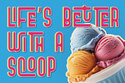 Gelatissimo Ligature Font, a Sans Serif Font by JumboDesign (Thumbnail 2 of 5)
