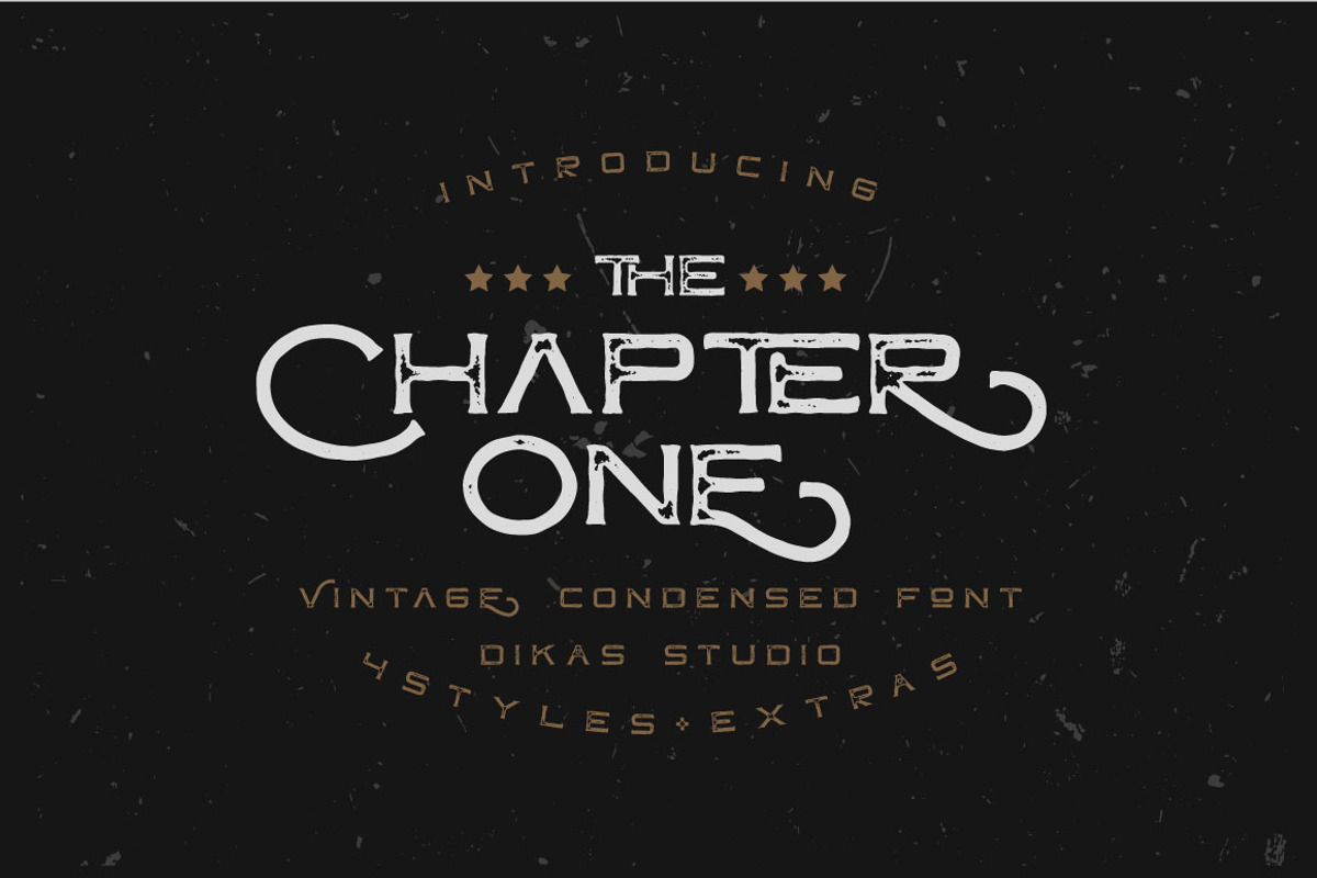 ChapterOne - 4 Font+Extras preview 2