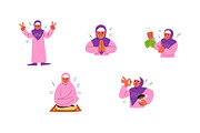 Character Eid Fitr Woman, a Person Illustration by SLAB! Design (Thumbnail 2 of 3)
