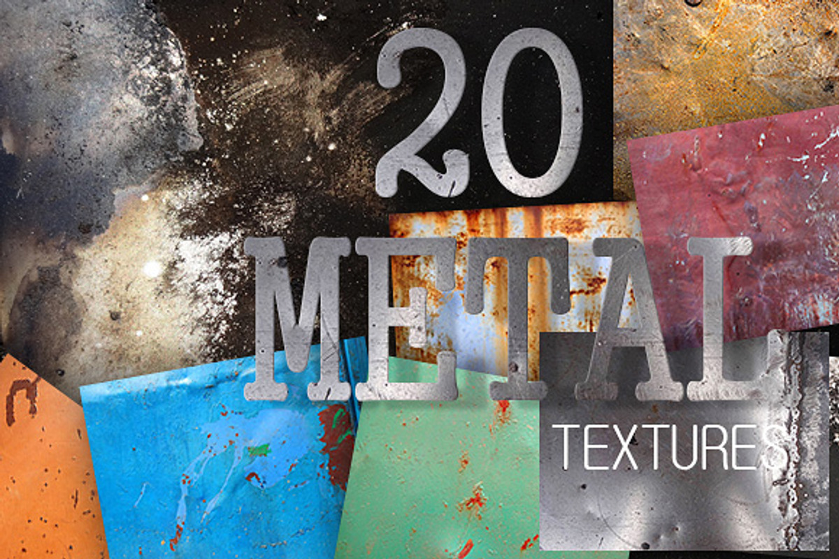 20 Metal Textures