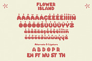 Flower Island - Bubble Display Font, a Sans Serif Font by Flawless And Co (Thumbnail 9 of 10)