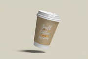 Coffee Cup Mockup, a Cups & Container Mockup by Hubzway (Thumbnail 2 of 7)