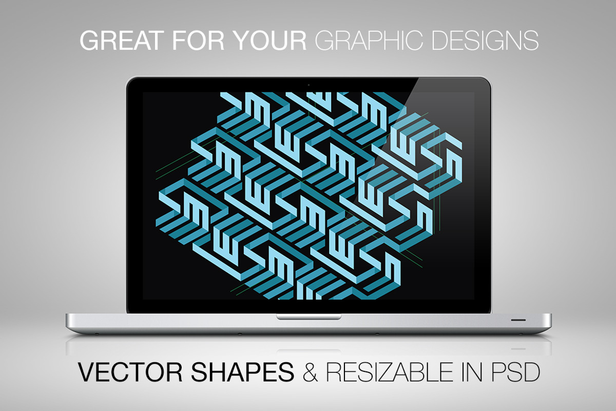Abstract Geometric Backgrounds v.4 preview 2