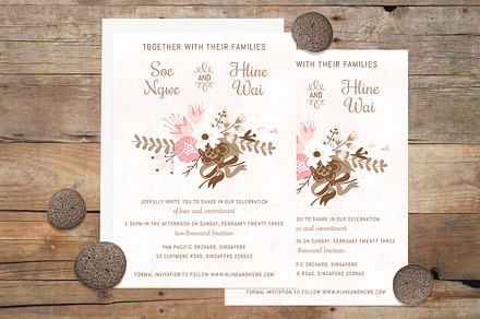 Flower Invitation II