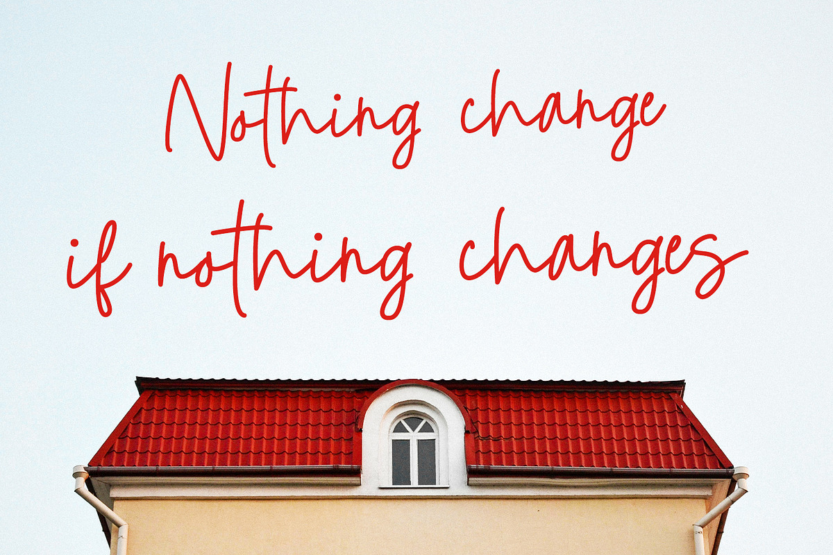 Eventios Redpotion Chic Monoline, a Script Font by Maulana Creative (Photo 5 of 7)