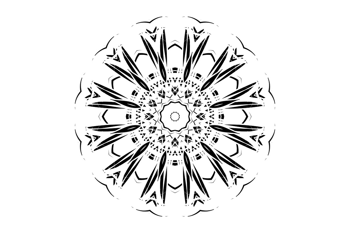 High Quality Mandala Clipart Bundle, a Decorative Illustration by NJ Himel (Photo 11 of 103)