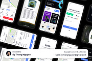 Electric Vehicle Finder App UI Kit, an UI Kit Template by sythongnguyen777 (Thumbnail 7 of 7)