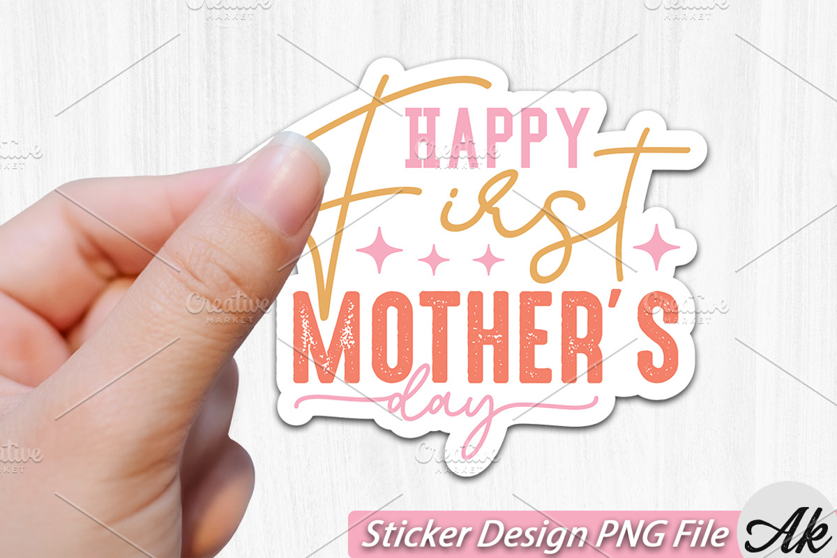 Mother's Day Stickers Bundle ,Mother, a Graphic by akazaddesign (Photo 6 of 11)