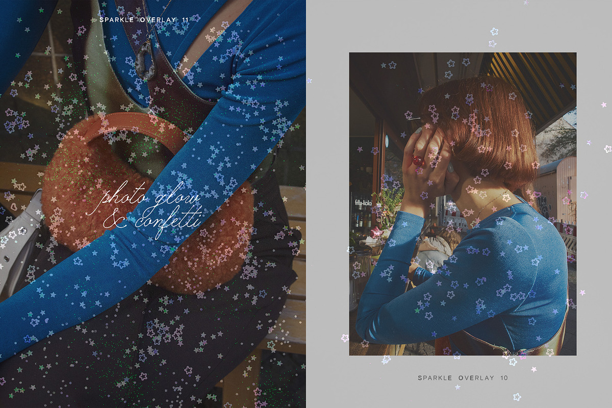 Holographic Confetti Overlays, a Texture Graphic by lerinartstudio (Photo 5 of 16)