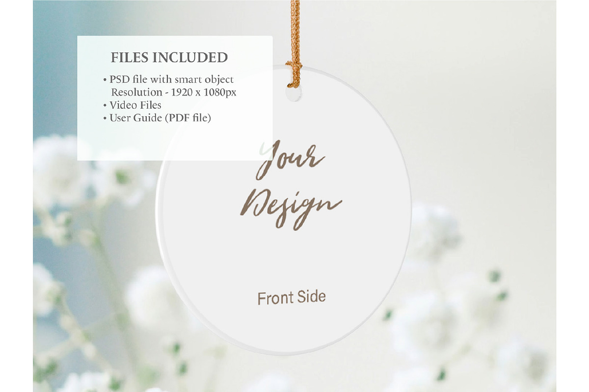 Ceramic Ornament Video Mockup, a Cups & Container Mockup by MockupsBox (Photo 4 of 5)