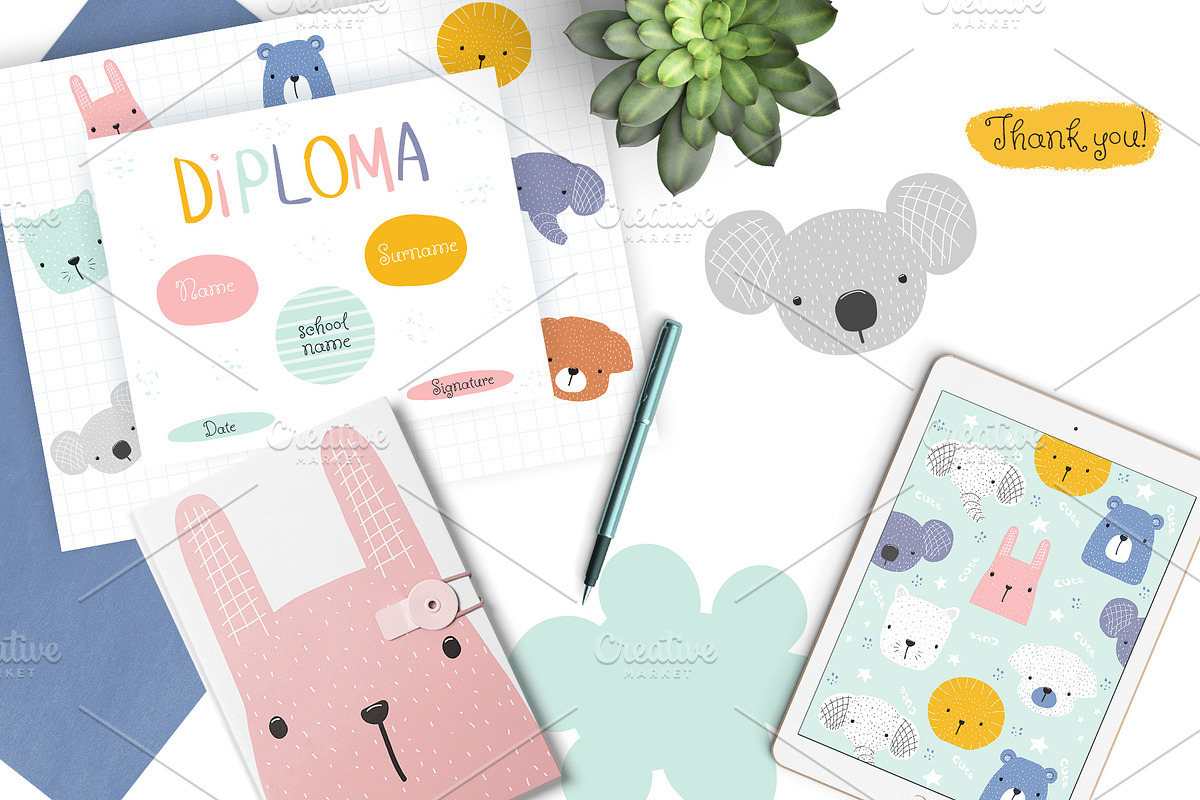 Hello, baby!, an Animal Illustration by Viktoria Siarova (Photo 7 of 7)