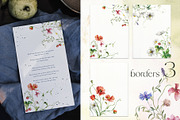 Wildflower poetry watercolor floral, a Decorative Illustration by Yuliya Derbisheva (Thumbnail 8 of 13)