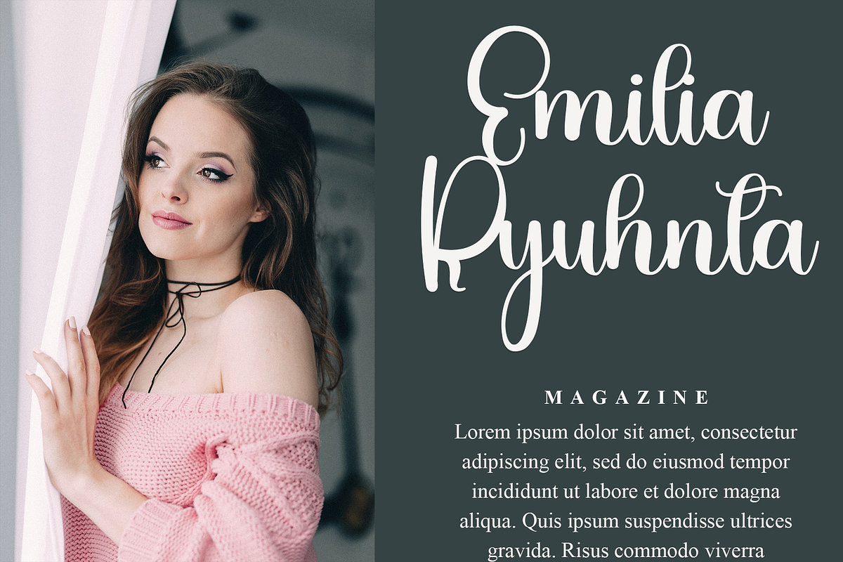 Special Glamour, a Handwritten Font by FreshTypeINK (Photo 3 of 8)