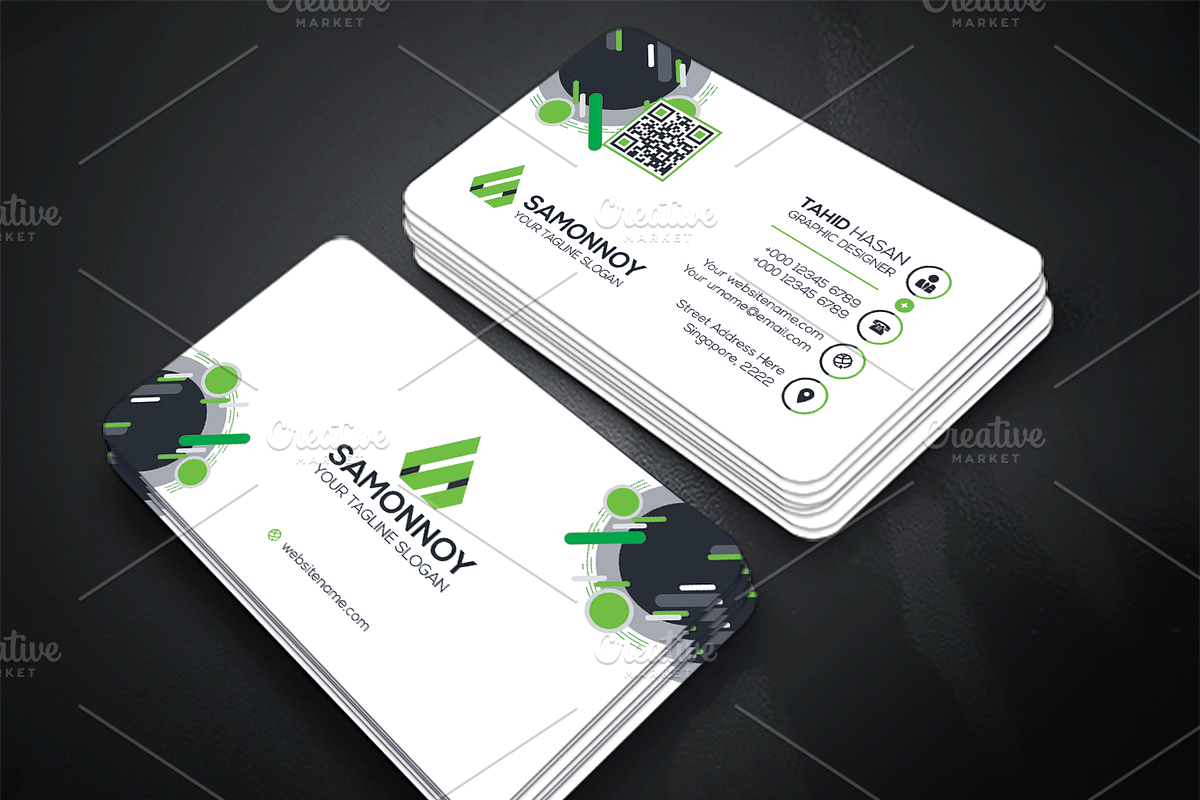 Corporate Business Card, a Business Card Template by Design_Creator (Photo 3 of 8)