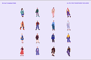 Street Fashion Flat Characters, a Person Illustration by Promo Graphics (Thumbnail 2 of 7)