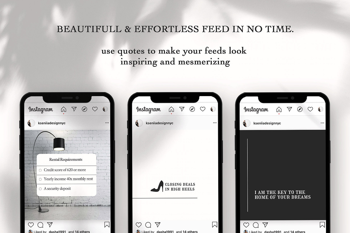 Real Estate Social Media Quotes, a Social Media Template by Kseniia_Design (Photo 2 of 14)