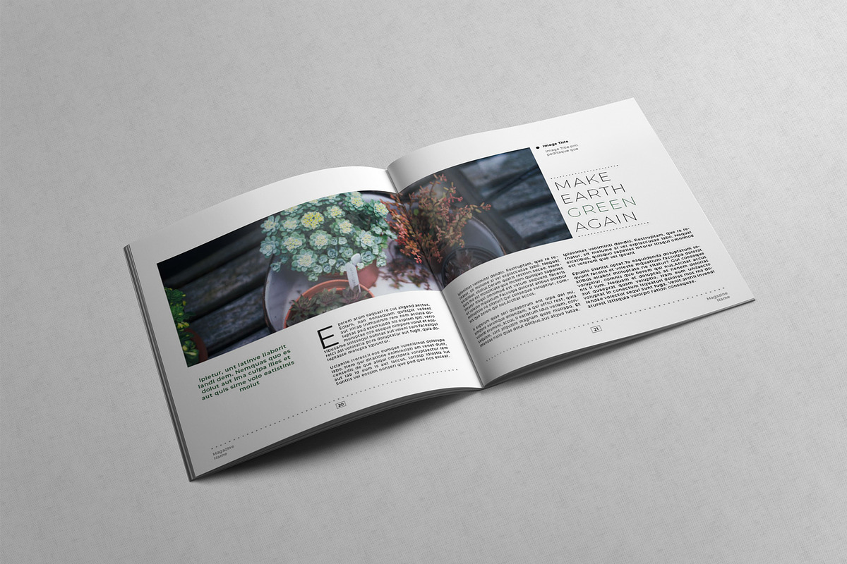 Multipurpose Square Magazine, a Magazine Template by Uloel Design (Photo 12 of 15)