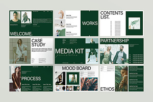 Media Kit Presentation Template, a Presentation Template by E-Type