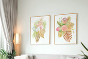 Tropical dried leaves set, an Illustration by svetodesign (Thumbnail 14 of 16)