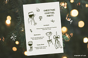 Coquette Christmas hand drawn set, a Seasonal Illustration by Madiwaso (Thumbnail 3 of 14)