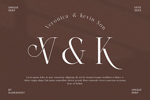 Saignh Serif Font