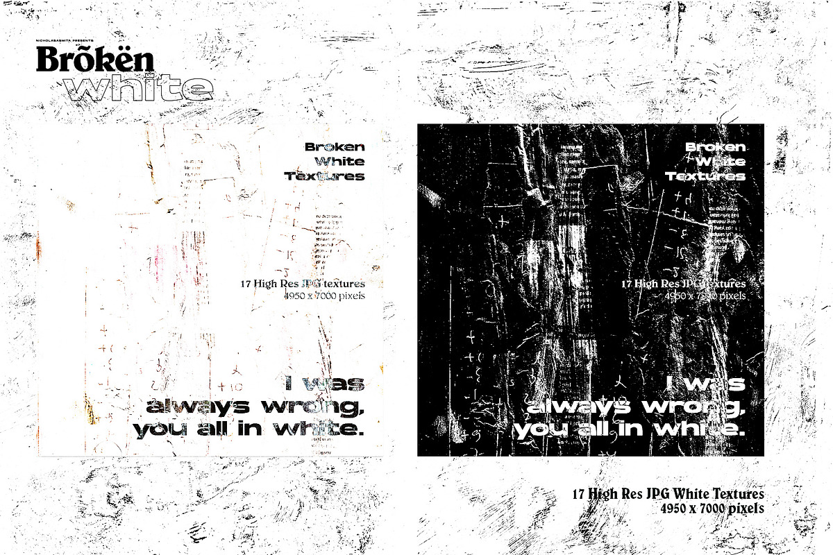 Broken White Textures, a Texture Graphic by nicholasasmita (Photo 11 of 11)