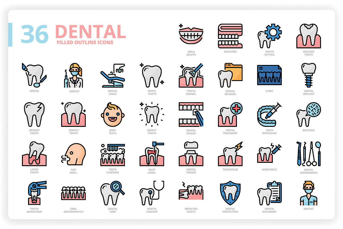 3,600 Icons x3 Styles, an Outline Icon by monkik (Photo 97 of 299)