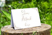 A6 Landscape Bi-fold Card Mockup, a Print Template by ItemBridge (Thumbnail 1 of 4)