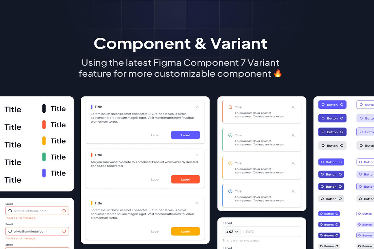 UI Kit Code Template E-Commerce, an UI Kit Template by Lumina_ui_ux202 (Photo 4 of 6)