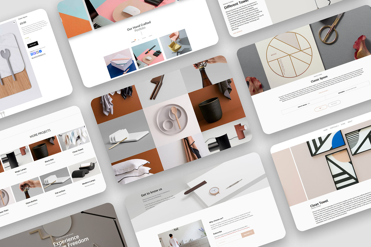 Modern Portfolio & Store Theme, a WordPress Template by Pixflow (Photo 4 of 11)
