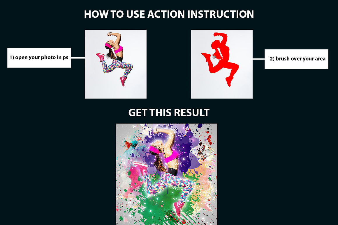 Color Blast Photoshop Action, an Action Add-On by Design Forest (Photo 3 of 11)