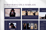 PORTFOLIO CANVA TEMPLATE, a Marketing Template by The Little Lily Studio (Thumbnail 2 of 5)