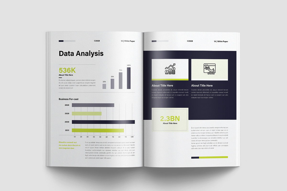 White Paper Template, a Brochure Template by NorthPeak (Photo 9 of 13)