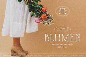 Bloom - An Art Nouveau Serif