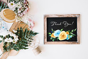 Birth of Watercolor Flower Set, a Decorative Illustration by Astarte_design (Thumbnail 9 of 9)