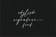 Sign Style – Elegant Signature Font, a Script Font by RedyStudio (Thumbnail 12 of 15)