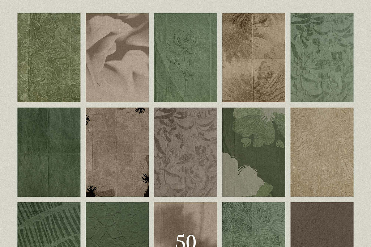 Botanical Imprint — Organic Papers, a Background Graphic by DigARTbyHavroshka (Photo 8 of 15)