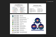 Agenda Meeting PowerPoint Templates, a Presentation Template by Warna Works (Thumbnail 10 of 12)