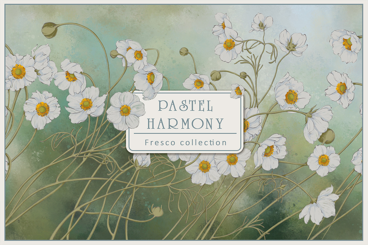 Fresco collection Pastel Harmony, a Wallpaper Graphic by Natalia0307 (Photo 1 of 12)