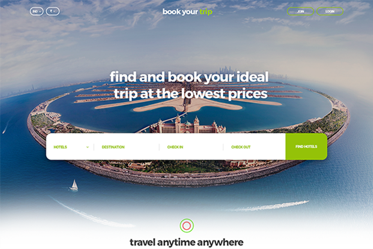 Booking Hotel Template Psd, a Websites & App Template by The Pixel (Photo 2 of 2)