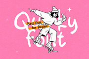 Hand Duck, a Handwritten Font by Ideal Eksis (Thumbnail 2 of 6)