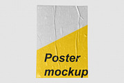 POST - Poster Wrinkle Mockup, a Texture Graphic by Bolderaja1 Studio (Thumbnail 10 of 10)