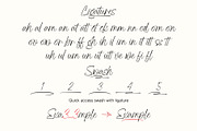 Adore Writing | Modern Script, a Script Font by Lemonthe (Thumbnail 5 of 9)