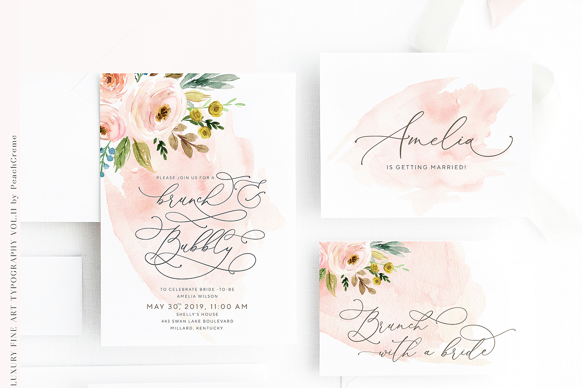 Darling Modern // Luxury Font preview 8