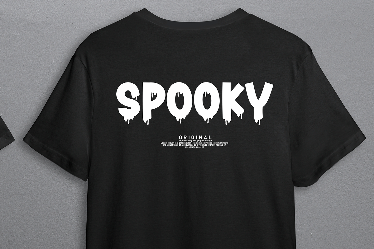 Dark Scary | Script Font, a Script Font by Scratchones (Photo 3 of 8)