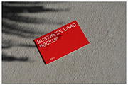 Business Card Mockups - Outdoor, an Advertising Mockup by Mr.Mockup™ (Thumbnail 8 of 23)