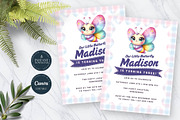 Cute Butterfly Birthday Invitation, an Invitation Template by Tracia Creative (Thumbnail 4 of 6)