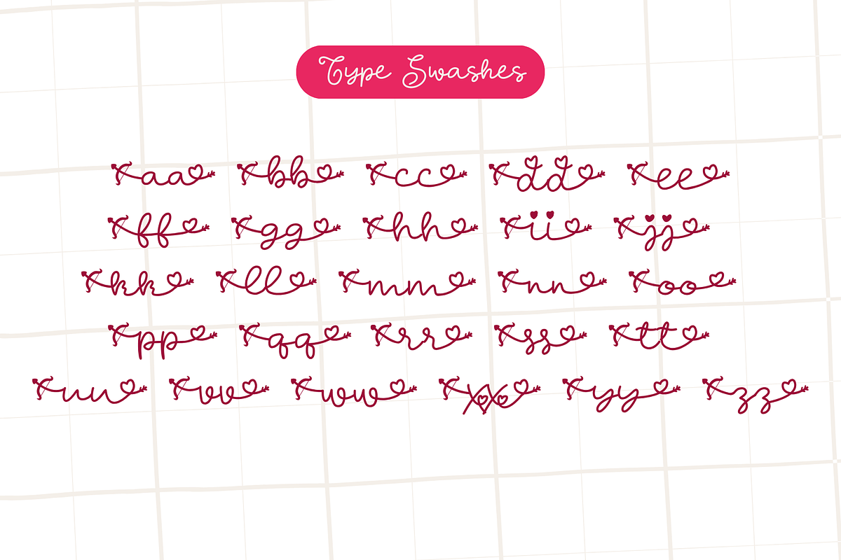 Magic Cupid is a Script font, a Script Font by Brown Cupple (Photo 9 of 9)